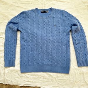 Polo Ralph Lauren Cable-Knit Wool-Cashmere Sweater